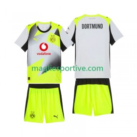 Completo Calcio Borussia Dortmund Bambino Divisa Trasferta 2025-2026